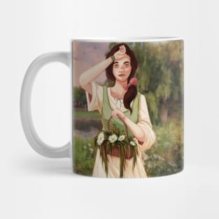 Cottagecore Girl Mug